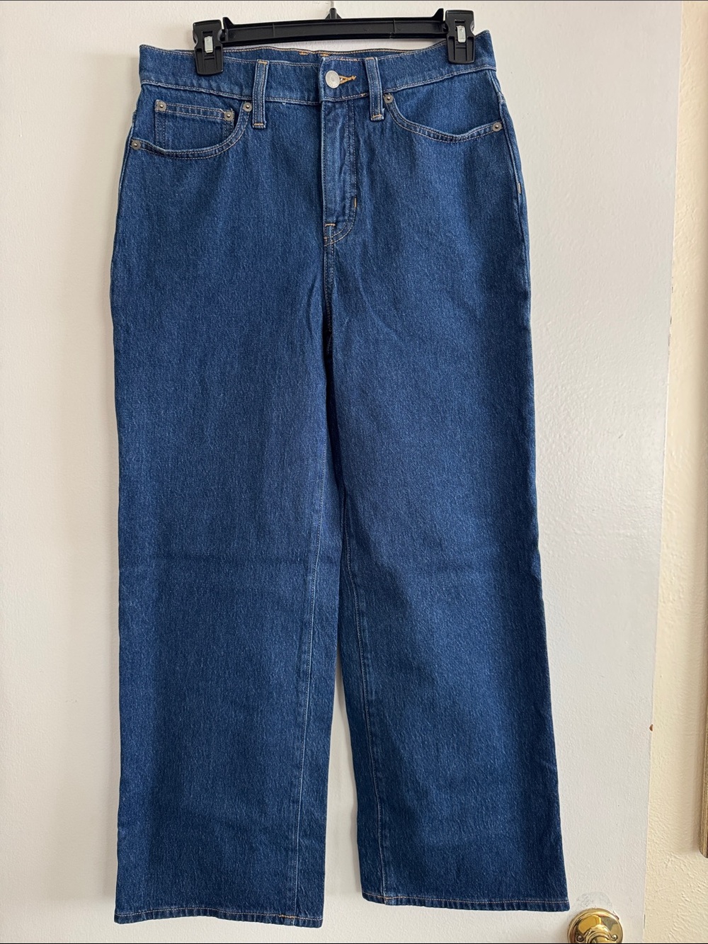 J. Crew Slim Wide-Leg Jeans Petite